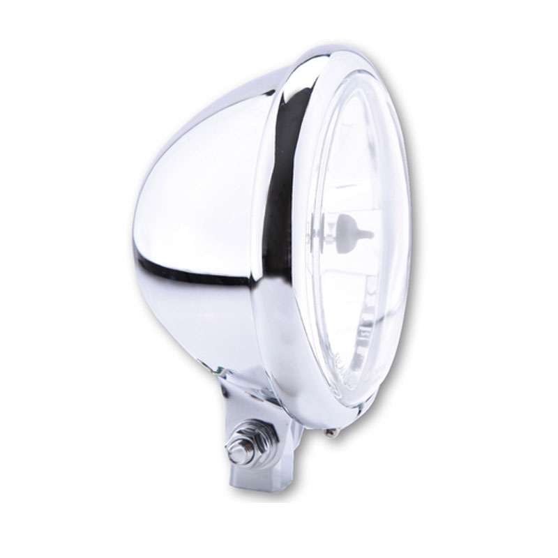 Highsider Smart Bates Style 5 3/4-tolline esilatern selge klaasiga kroomiga