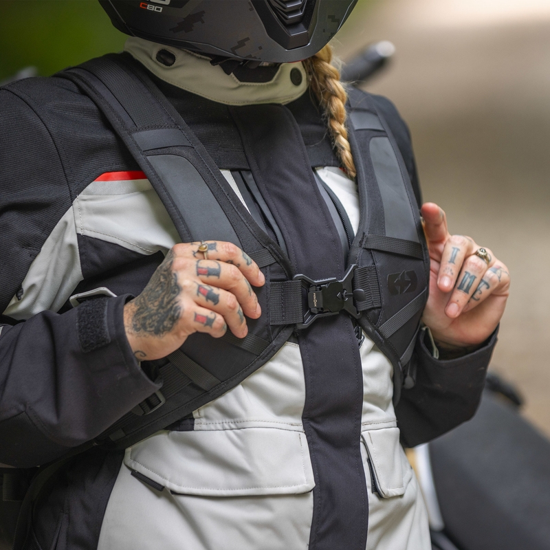 Oxford Atlas B-10 Must 10 L mootorratta seljakott