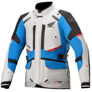 Mootorratta jope Alpinestar Andes Drystar Honda hall-must-sinine-punane