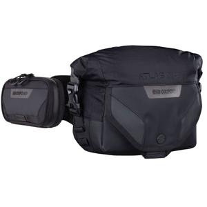 Oxford Atlas W-3 vöökott lisataskuga, must, 3,8 l