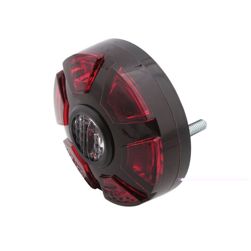 Tagumine tuli quad bike Highsider Smart ATV LED 3in1 punane-must tagumine tuli