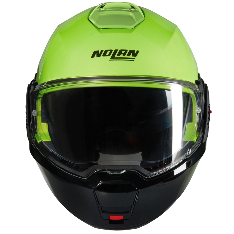 Nolan N120-1 Mivedi N-COM 329 roheline-must kokkupandav mootorratta kiiver