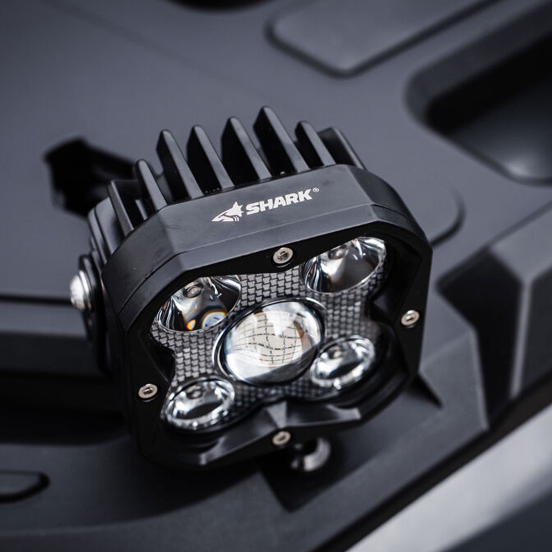 SHARK LED sõidutuled laser LED 3,2" 40 W mustad