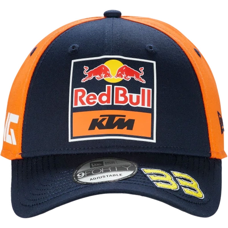 Meeskonnamüts KTM Red Bull Racing - Brad Binder tumesinine-oranž