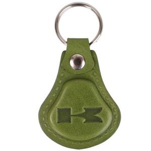 Nahast võtmehoidja Kawasaki roheline