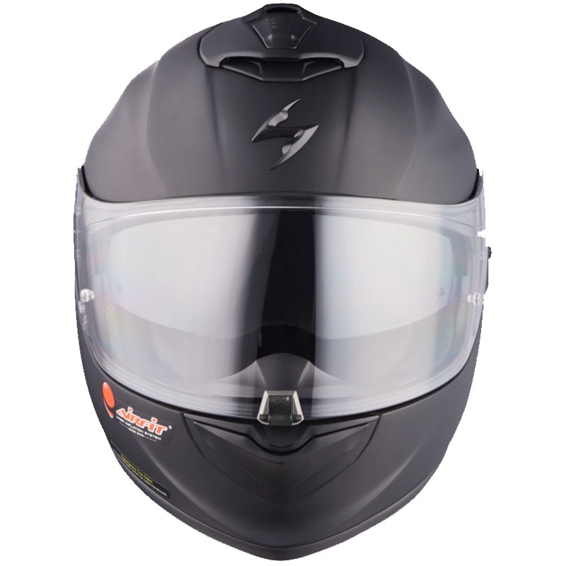 Integreeritud mootorratta kiiver Scorpion EXO-1400 EVO II Air Solid matt must allahindlus