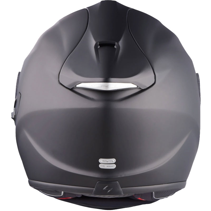Integreeritud mootorratta kiiver Scorpion EXO-1400 EVO II Air Solid matt must allahindlus