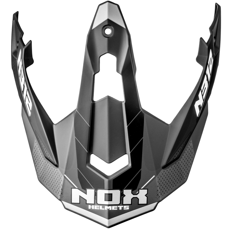Mootorrattakiivri visiir NOX N312 Vapor matt must-hall