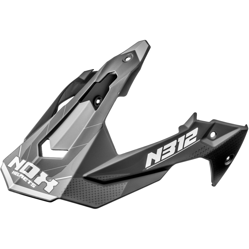 Mootorrattakiivri visiir NOX N312 Vapor matt must-hall