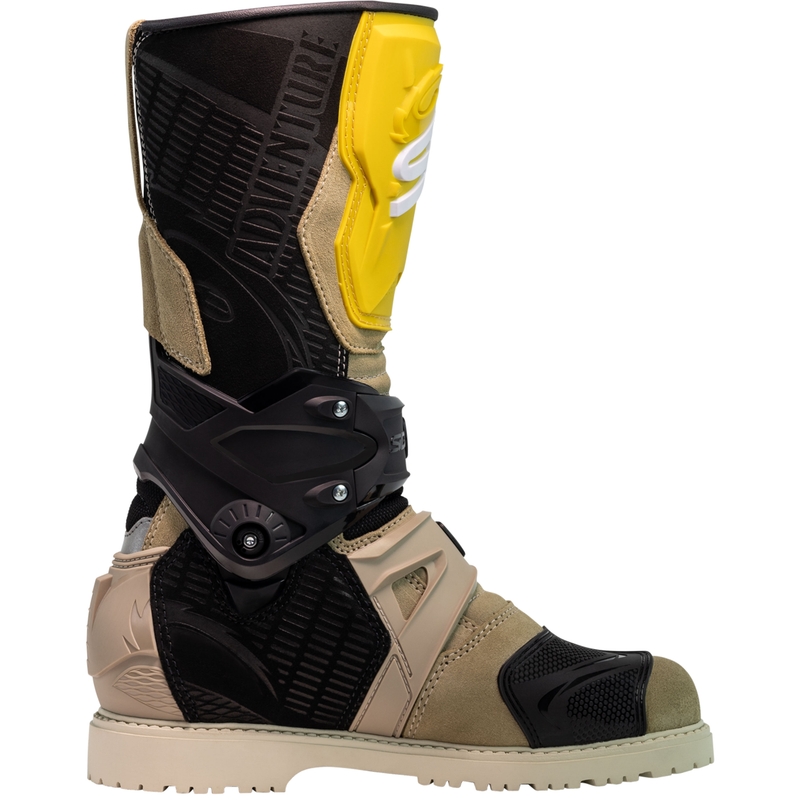 SiDi Adventure Gore-Tex 2 mootorrattasaapad liivakarva ooker
