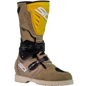 SiDi Adventure Gore-Tex 2 mootorrattasaapad liivakarva ooker