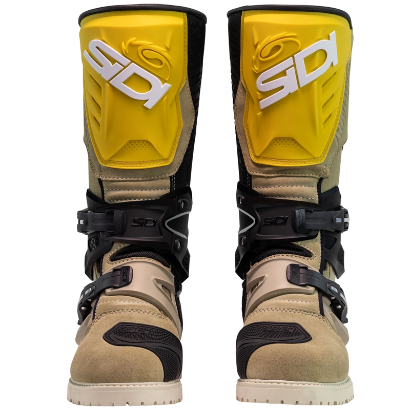 SiDi Adventure Gore-Tex 2 mootorrattasaapad liivakarva ooker