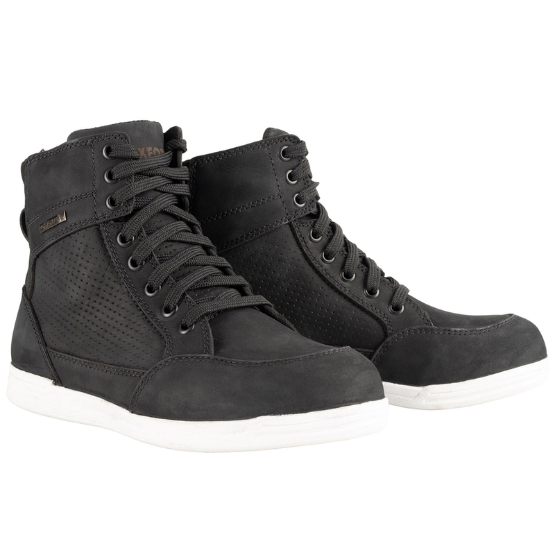 Naiste Oxford Kickback Air Mustad mootorrattajalatsid