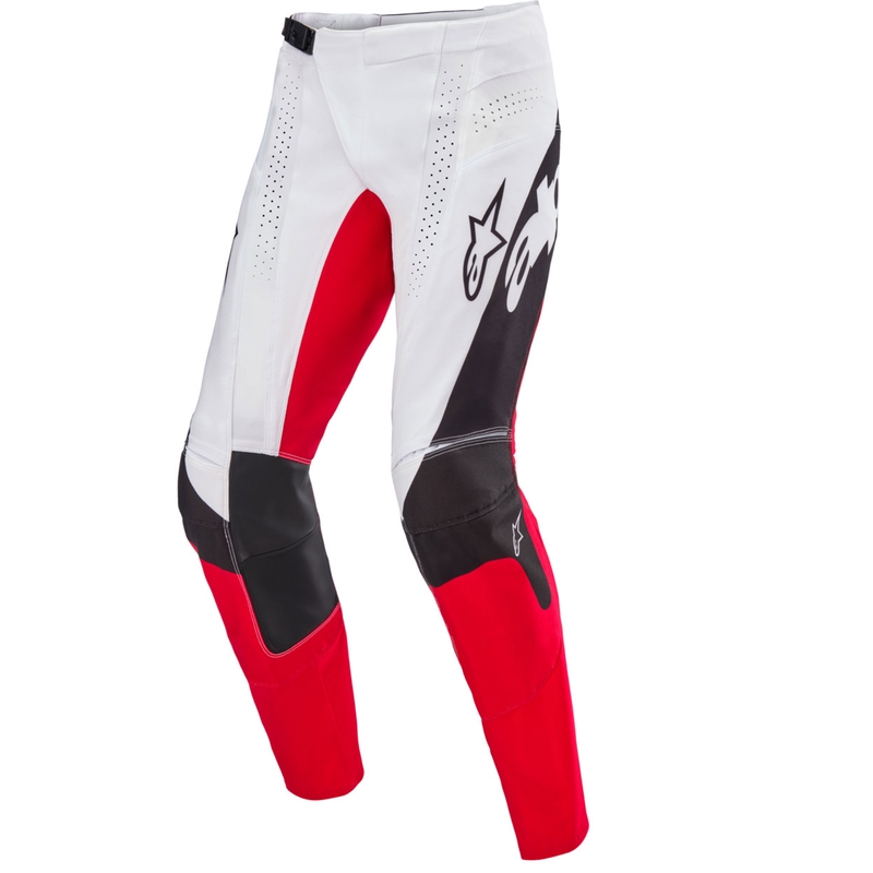 Alpinestars Techstar Techstar Limited Edition Deep must-valge-fluo punane-oranž motokrossipüksid