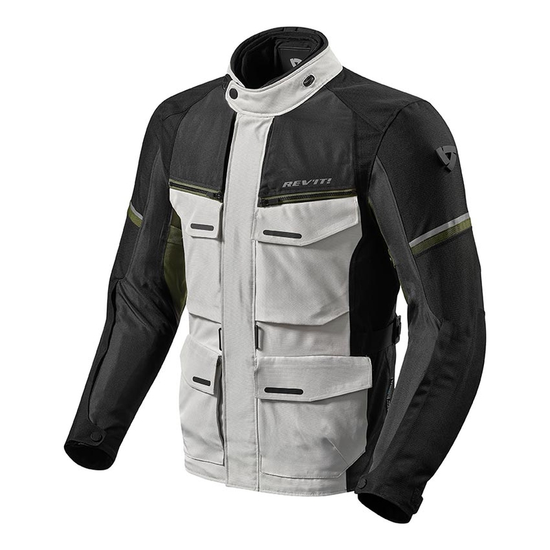 Revit Outback 3 mootorrattajope hõbedane-roheline allahindlus