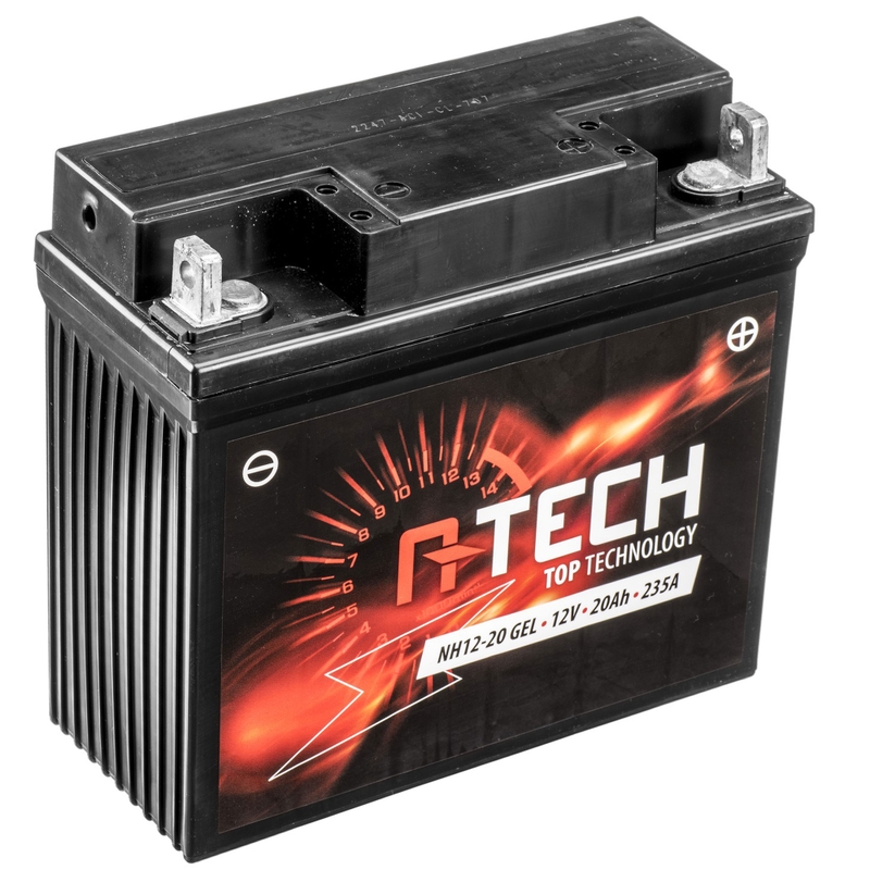 Gelová baterie A-TECH 12V, NH12-20, 51913, 20Ah, 235A