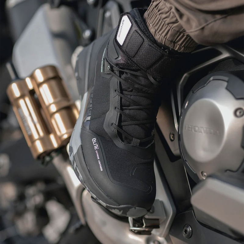 Eleveit STRATOS E-Dry mootorratta saapad mustad