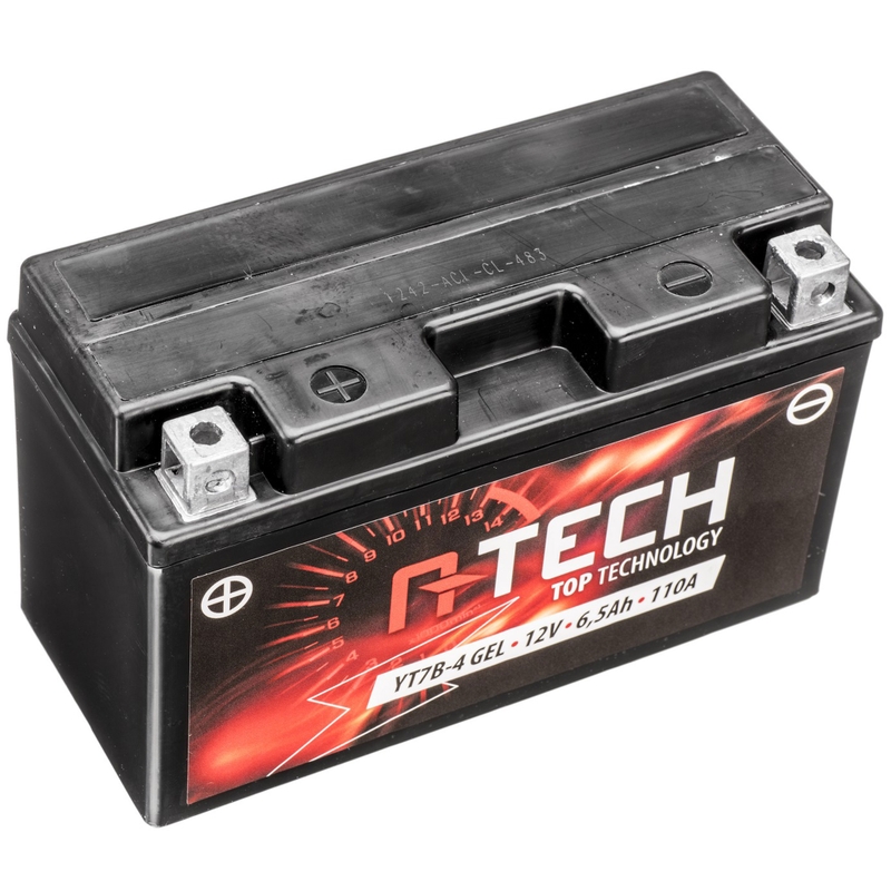 Geelaku A-TECH 12V, YT7B-4, YT7B-BS, 12V, 6.5Ah, 110A, hooldusvaba