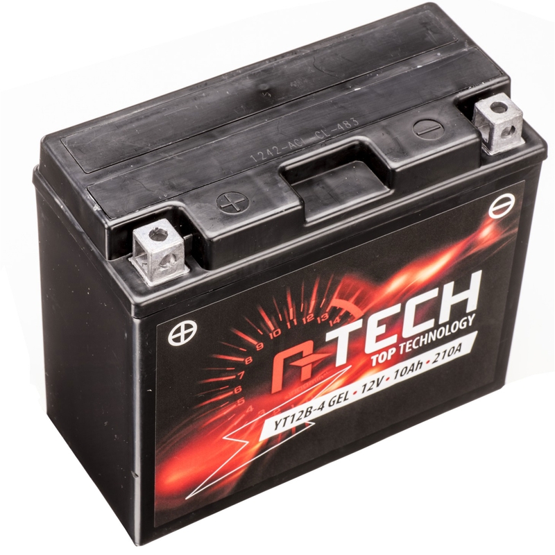 Geelaku A-TECH 12V, YT12B-4, YT12B-BS, 12V, 10Ah, 210A, hooldusvaba.