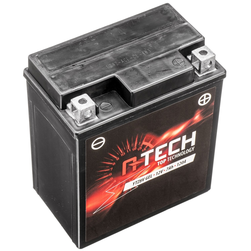 Geelaku A-TECH 12V, YTZ8V, 7Ah, 120A, hooldusvaba.
