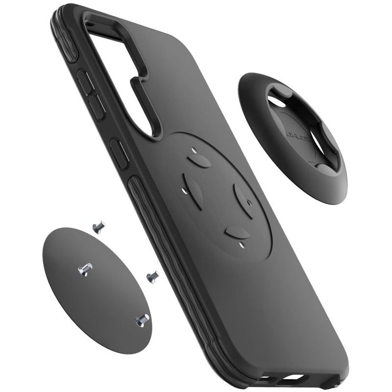 Kaitsekate Interphone QUIKLOX Tetraforce Samsung Galaxy S25 Plus jaoks must