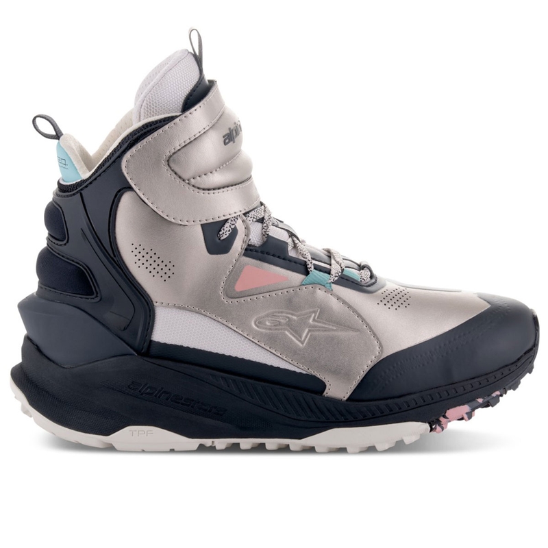 Alpinestars Speedstreet beež-korall-must-must-sinised mootorratta saapad