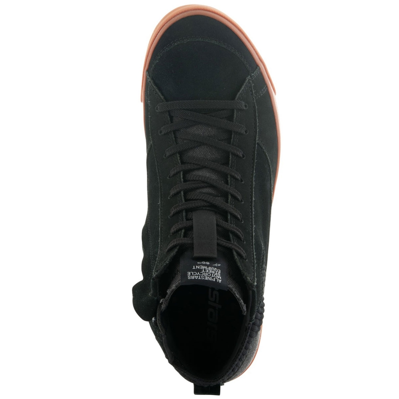 Alpinestars Stated Mustad kummist mootorratta saapad