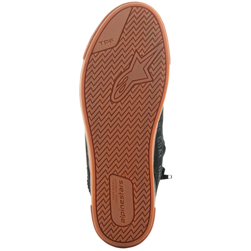 Alpinestars Stated Mustad kummist mootorratta saapad