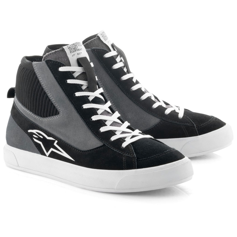 Alpinestars Stated must-hall-valge mootorratta saapad