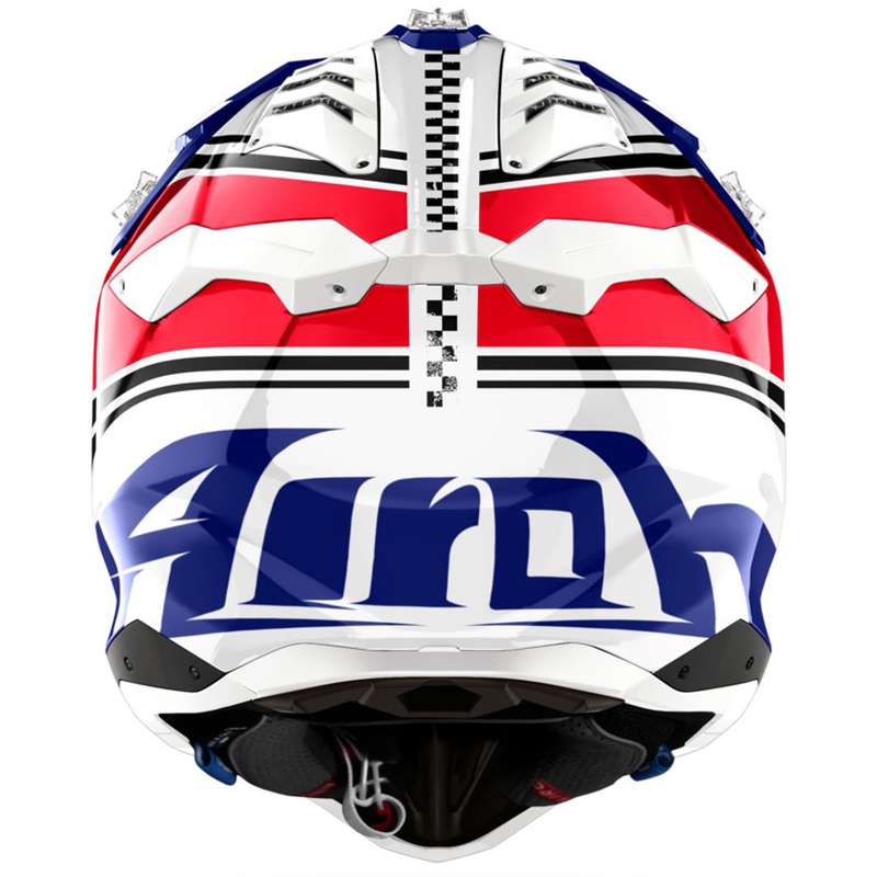 Motokrossikiiver Airoh Aviator 3 Hima punane läikiv kiiver