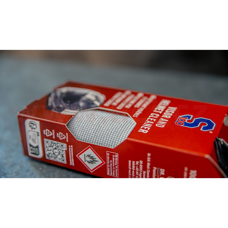 Visiiri ja kiivri puhastusvahend S100 koos mikrokiudlapiga - Visor &amp; Helmet Cleaner 100 ml