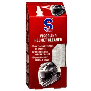 Visiiri ja kiivri puhastusvahend S100 koos mikrokiudlapiga - Visor &amp; Helmet Cleaner 100 ml