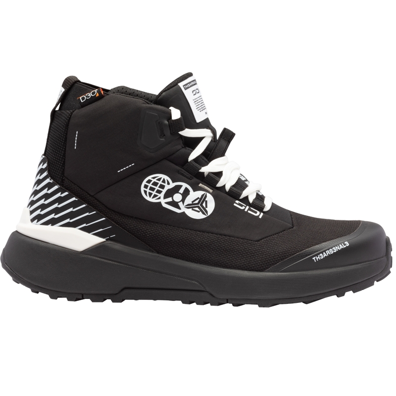 SiDi Nucleus TH3 WP Shadow must-valged mootorratta saapad
