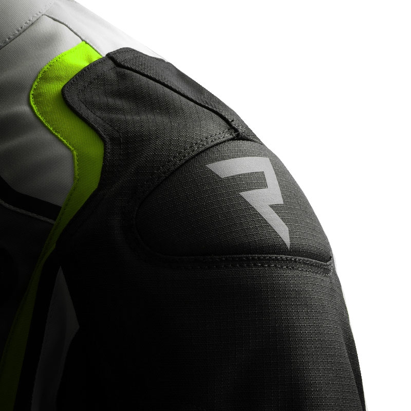 Rebelhorn Borg II must-hall-fluo kollane mootorratta jope