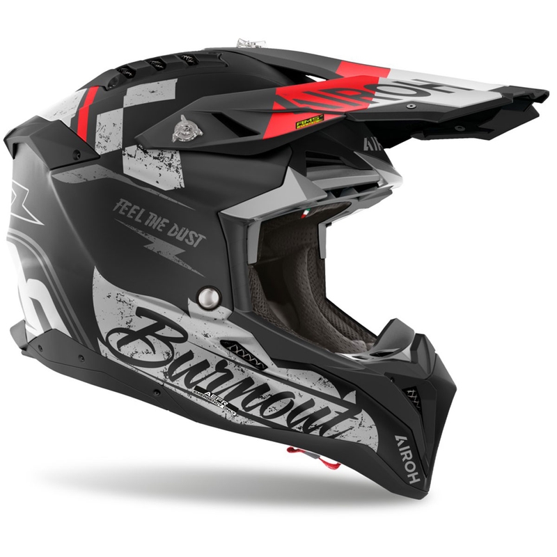 Motokrossikiiver Airoh Aviator 3 Burnout must matt