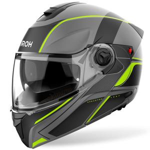 Flip-up kiiver Airoh Specktre Leaf mattkollane