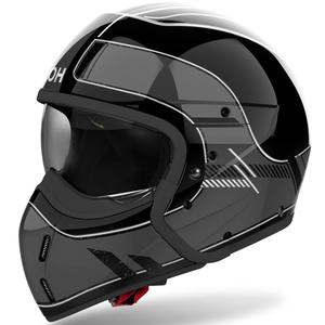 Modulaarne mootorratta kiiver Airoh J110 Raster läikiv tumehall