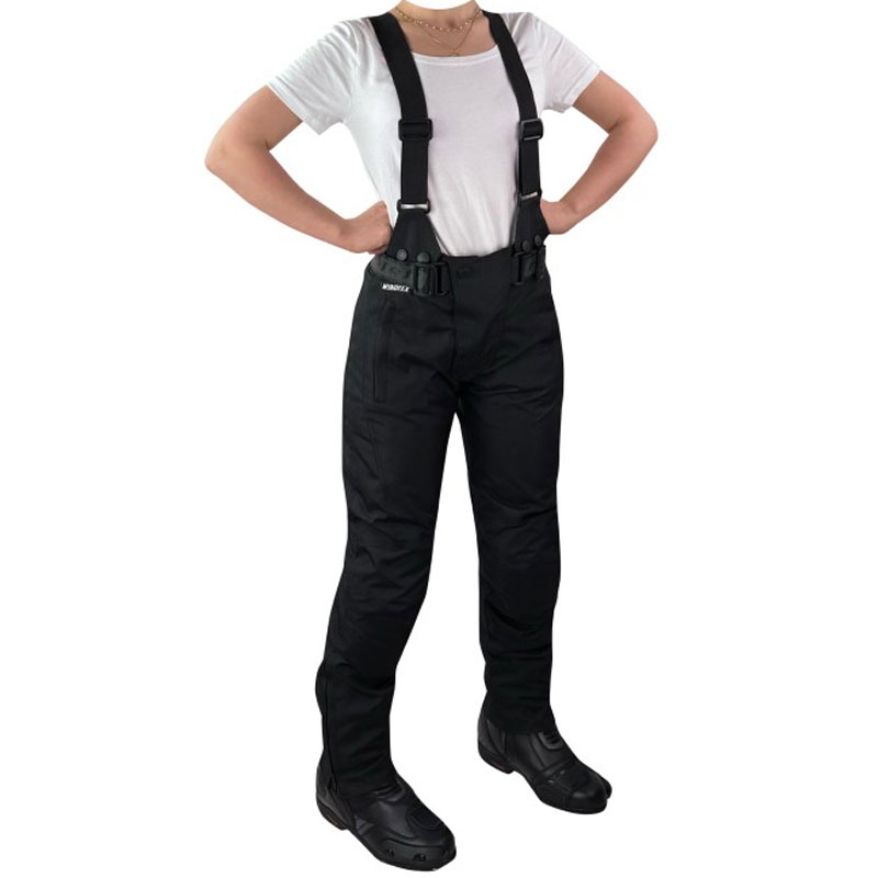 Laste mootorrattapüksid Roleff Kodra mustad