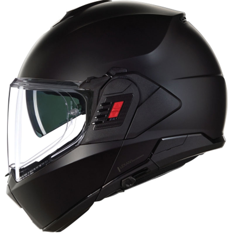 Nolan N120-1 Classico N-COM 302 matt must mootorratta kiiver.
