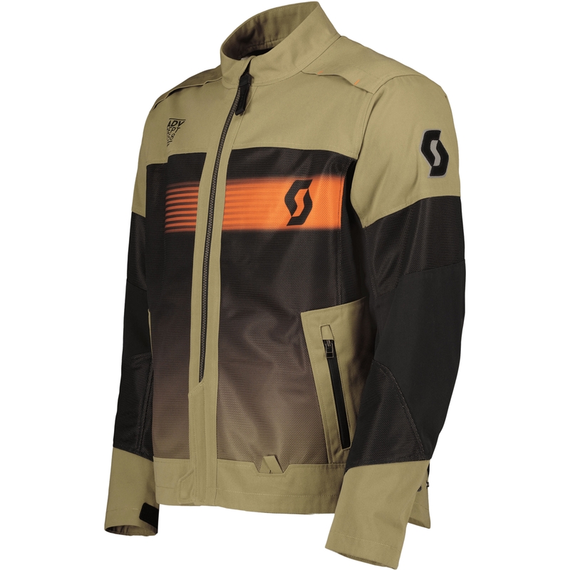 Mootorratta jope SCOTT X-Tream Air Covert roheline