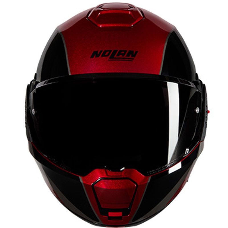 Nolan N120-1 Verniciatura Speciale N-COM 344 must-punane kokkupandav mootorratta kiiver