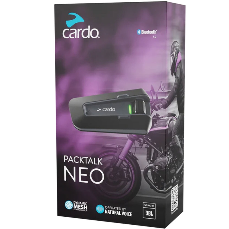 Bluetooth-sideside CARDO PACKTALK NEO solo