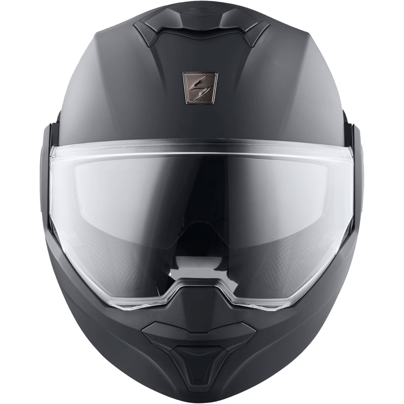Kokkupandav mootorratta kiiver Scorpion EXO-TECH EVO Solid matt-antratsiitne