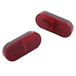 Universaalne helkur Highsider Smart isekleepuva fooliumiga 50x22 mm punane