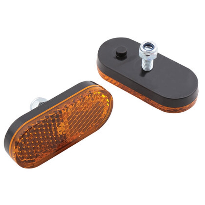 Universaalne helkur Highsider Smart 50x22 mm oranži lõngaga