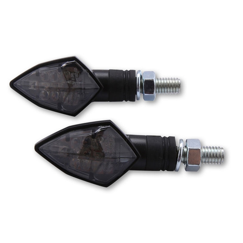 Highsider Smart Rock LED mustad mootorratta vilkurid
