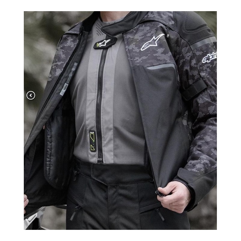 Alpinestars Tech-Air® 5 hall-must turvavest - II klass - II. kvaliteet