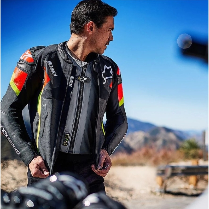 Alpinestars Tech-Air® 5 hall-must turvavest - II klass - II. kvaliteet