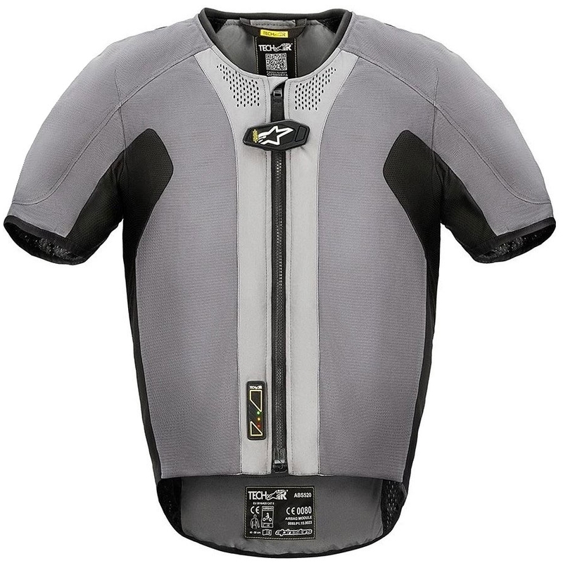 Alpinestars Tech-Air® 5 hall-must turvavest - II klass - II. kvaliteet