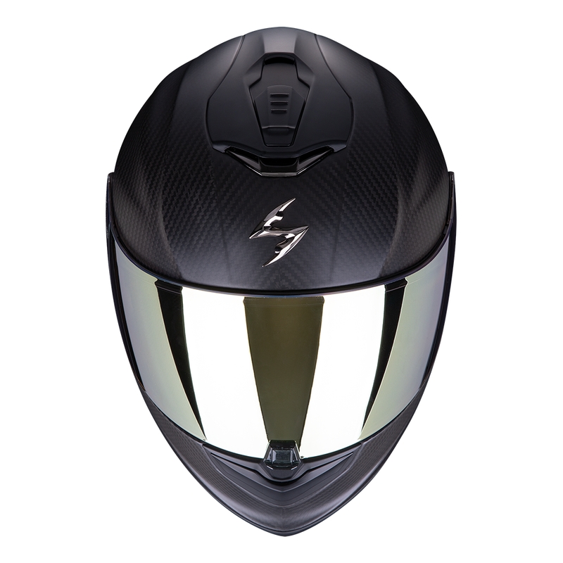 Integreeritud mootorratta kiiver Scorpion EXO-1400 EVO II CARBON AIR must matt - klass II - II. kvaliteet